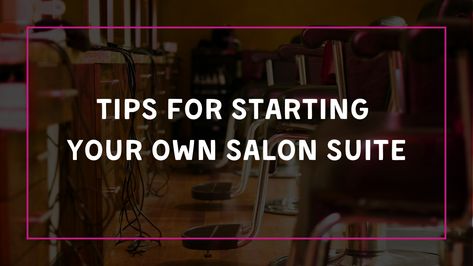 Are you starting to venture out into the salon suite world and become your own boss? You have come across the perfect post, we are sharing starter tips to help you get started 👏🏼 Click below to read more ⬇⬇ Salon Suite Business, Cosmetology Education, Phenix Salon Suites, My Salon Suite, Beauty Room Salon, Become Your Own Boss, Own Your Own Business, Salon Suites, Find Clients