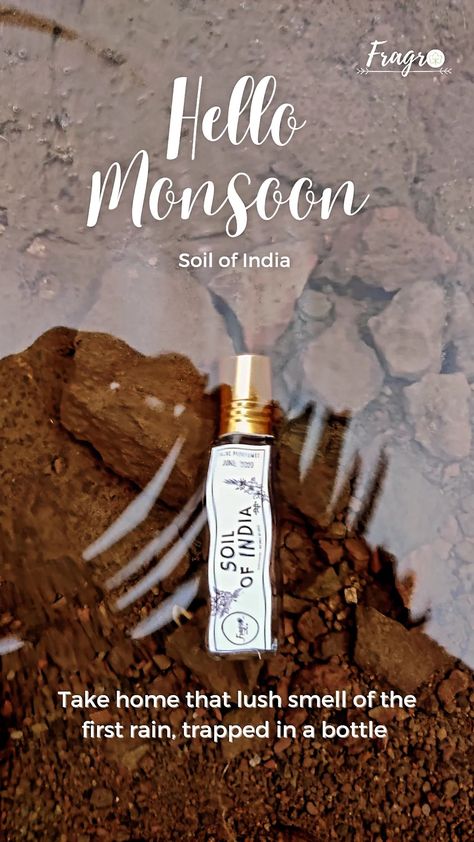 Natural, no synthetics, pure perfumes, fragrances, handcrafted, Artisanal, best seller, smell of first rain Perfume That Smells Like Rain, How To Smell Like Rain, Petrichor Perfume, Mitti Attar, Rain Smell, First Rain, Disney Princess Facts, Makeup Tutorials, Care Routine