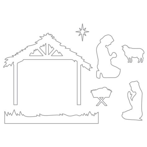 Christmas Art For Kids, Christmas Manger, Christmas Cutouts, Christmas Yard Art, Christmas Stencils, Christmas Signs Wood, Christmas Nativity Scene, Christmas Wood Crafts, Crafting Materials