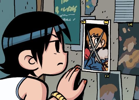 Knives Chau Scott Pilgrim, Scott Pilgrim Movie, Knives Chau, Bryan Lee O Malley, Scott Pilgrim Vs The World, Scott Pilgrim Comic, World Icon, Ramona Flowers, Scott Cawthon