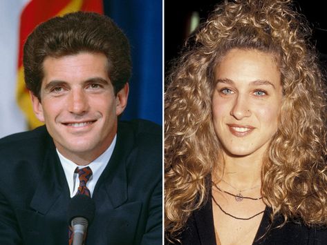 Why Sarah Jessica Parker Called Dating John Kennedy Jr. "The Kennedy Fiasco" Presidents Wives, John Boy, John Junior, Jfk Jr, John Fitzgerald, Brooke Shields, Celebrity Trends, Sarah Jessica, Sarah Jessica Parker