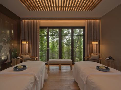 Amanoi Resort - Picture gallery Spa Master Bath, Massage Room Design, Spa Bathroom Decor, Wood Spa, Home Spa Room, Luxury Bathroom Master Baths, Spa Interior Design, Spa Rooms, Spa Interior