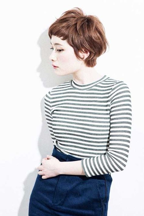 Brown Pixie Cut, Kort Bob, Wavy Hairstyles, Short Wavy, Cute Hairstyles For Short Hair, Braided Hair, Grunge Hair, Hair Envy, Hair Today