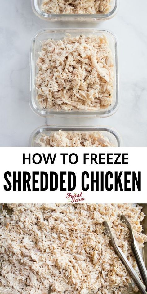 Fast And Easy Dinner, Easy Shredded Chicken, Food Dinners, Make Shredded Chicken, Shredded Chicken Recipes, Healthy Comfort, Cooking For Beginners, Chicken Meal Prep, Food Chicken