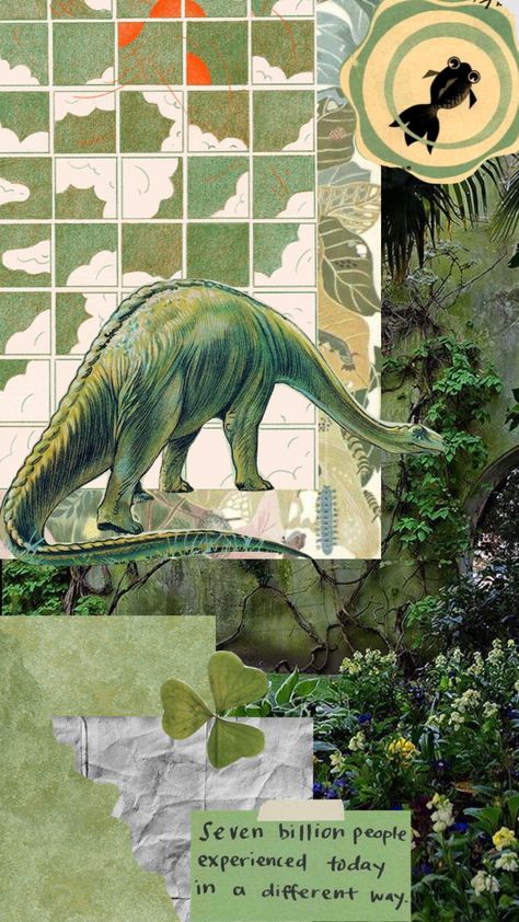 Dinosaur Art Aesthetic, Dinosore Wallpaper, Paleontology Aesthetic Wallpaper, Dinosaur Wallpaper Aesthetic, Dinosaur Background Aesthetic, Dinosaur Athstetic, Dinosaur Wallpaper Iphone, Dinosaur Collage Wallpaper, Dinosaur Wallpapers