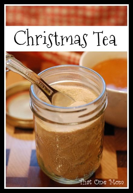 Spiced Tea Recipe, Homemade Dry Mixes, Hot Drinks Recipes, Tea Drink Recipes, Coctails Recipes, Christmas Food Gifts, Recipes Christmas, Spice Tea, Homemade Spices