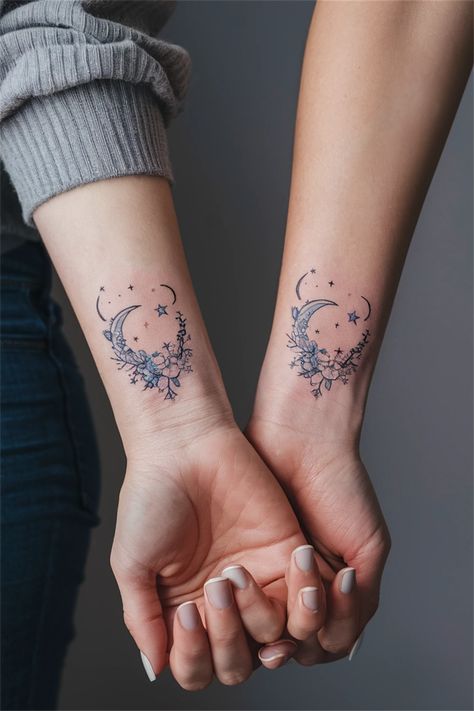 Discover the beauty of matching tattoos, perfect for best friends who want to express their unique bond! Whether you're looking for small, cute designs or something more meaningful, these tattoo ideas will inspire you to celebrate your friendship in a creative way. From mother-daughter symbols to couples matching tattoos, there's a design for every type of relationship. #MatchingTattoos #BestFriends #UniqueInk #TattooIdeas Mother Daughter Tattoos Small Unique, Friendship Tattoos For Two, Unique Matching Tattoos, Matching Mother Daughter Tattoos, Mother Daughter Symbol, Small Symbols, Friendship Tattoo, Tattoos Meaningful, Couple Tattoo