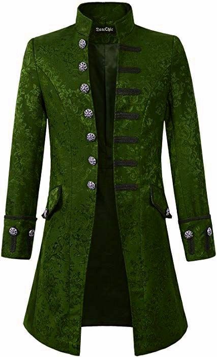 Green Victorian Mens Suit, Prince Outfits Aesthetic, Fantasy Prince Outfit, Victorian Mens Clothing, Long Green Jacket, Nerdy Style, Ichabod Crane, Knight Outfit, Masquerade Outfit