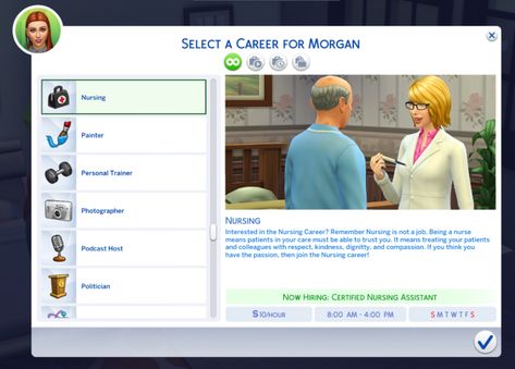 Sims 4 Jobs, Sims 4 Traits, Sims Packs, Free Sims 4, Sims 4 Mm Cc, Sims 4 Game Mods, Medical Careers, Play Sims, Sims 4 Gameplay