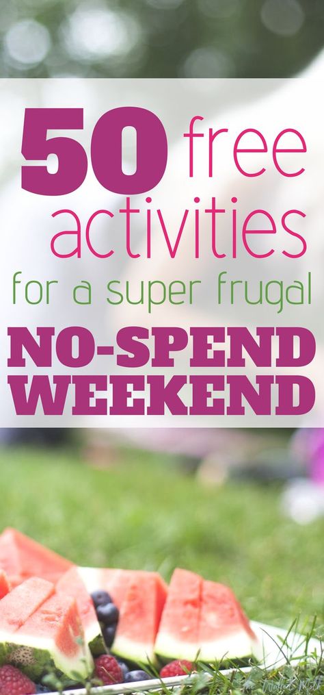 No Spend Weekend, Saving Money Ideas, Budget Money, Conscious Lifestyle, Kid Games, No Spend, No Spend Challenge, Savings Tips, Free Activities For Kids