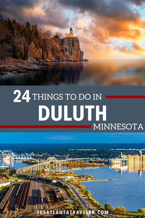 If you’re visiting Minnesota for any reason, you’ll be happy to know there is much to see and do. With beautiful parks, aquariums, zoos, museums, skiing, and more -- you're going to love this northern city. Here are 24 amazing things to do in Duluth. Top Family Vacations, Midwest Travel Destinations, Minnesota Life, Beautiful Parks, Minnesota Travel, Scenic Railroads, Duluth Minnesota, Midwest Travel, Northern Minnesota