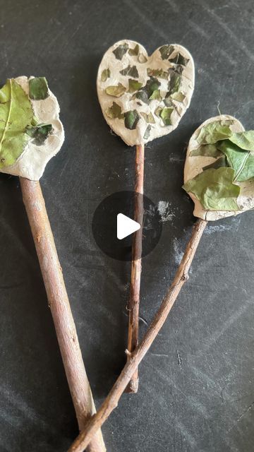 Nursery | Reception | EYFS Teacher on Instagram: "At forest school this week the children made clay heart wands. They used a heart cutter to create the shape and then used natural objects to decorate or add patterns. The clay was then attached to a stick to create the wand. #cosyclubideas #forestschool #forestschoolideas #earlyyears #playoutside #natureplay #eyfsteachers #eyfs #reggiopädagogik #reggioemiliaeducation #reggiokindergarten #reggioinspired #reggioemilia #forestschoolleader #forestschoolactivities #outdoorlearning #clay #clayart #kids #childhood #eytagteam #natureart #connectingchildrenwithnature #muddyplay #natureactivities" Forest School Activities Eyfs, Forest School Activities, School Leader, Reggio Inspired, Forest School, Shapes Activities, Nature Play, Outdoor Learning, Nature Activities