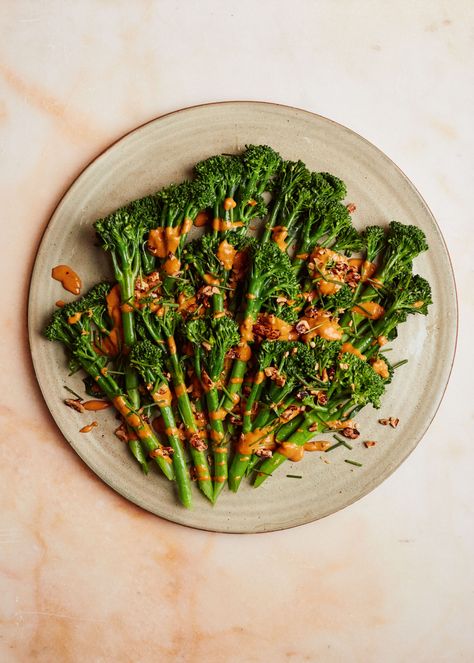 Gochujang Dressing, Otto Lenghi, Tenderstem Broccoli, Gochujang Sauce, Preserved Lemon, Peanut Dressing, Butter Recipes, Preserved Lemons, Spicy Peanuts