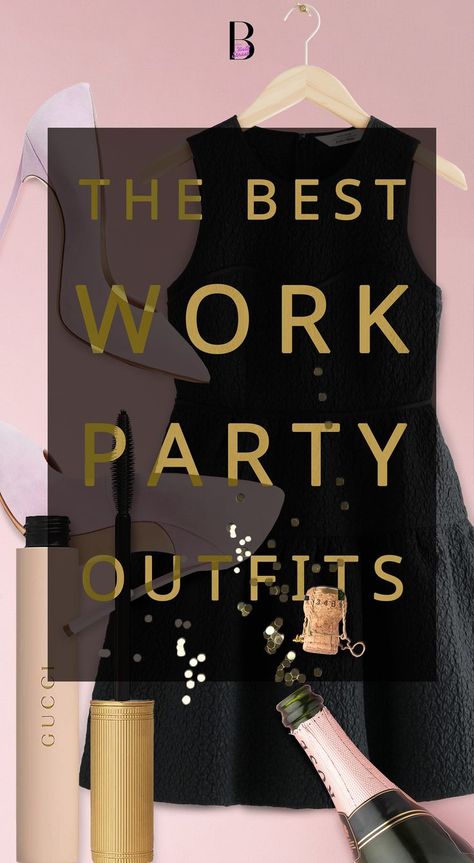 Don't know what to wear to a work party to impress stylish coworkers? Well, I can help you with that! And let you find the best office party outfit fast! Go to Brunette from Wall Street to see 6 stunning business party outfits that will impress everyone at your office. Last Minute Formal Outfit, Office Parties Outfit, What To Wear To Work Party, Cocktail Dress For Office Party, Chic Work Event Outfit, Staff Dinner Outfit, 2023 Party Outfits Trends, Business Festive Outfit, Formal Work Party Dress