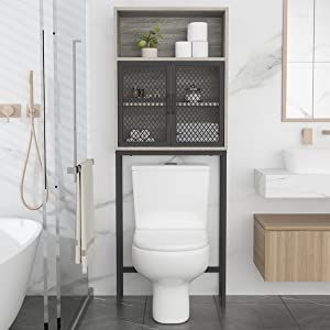 Behind Toilet Storage, Cabinet Above Toilet, Over The Toilet Storage Cabinet, Above Toilet, Toilet Storage Cabinet, Freestanding Bathroom Storage, Over Toilet Storage, Tall Bathroom Storage Cabinet, Shelves Over Toilet