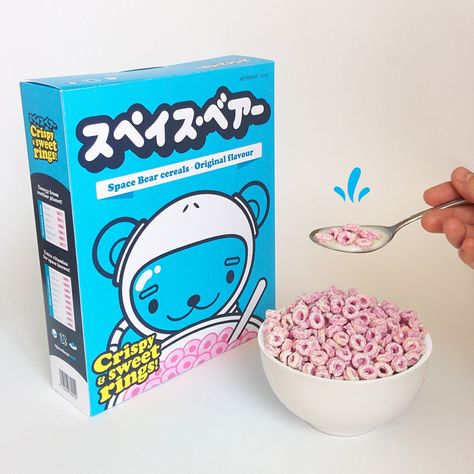 Discover and share the most beautiful images from around the world Japanese Snacks Packaging, Pink Breakfast, Cereal Packaging, Japan Snacks, Snack Shop, Cute Snacks, Japanese Candy, Food Wallpaper, Japanese Snacks