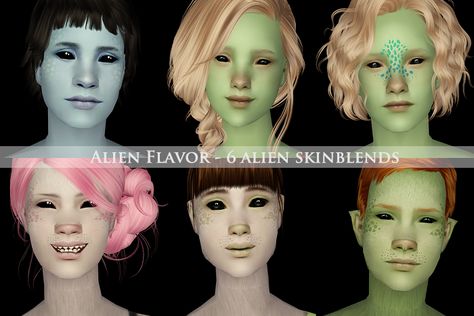 Custom/Defaults/Geneticized Skin [Lilith] Six Alien Skinblends Sims 2 Alien Skin, Sims 2 Realistic Skin, Sims 2 Skin Default, Sims 2 Alien Cc, Ts4 Skin, Sims 2 Makeup, Sims2 Cc, Sims 2 Hair, Ts2 Cc