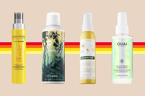 We Tried the 2018 Versions of Sun-In Hair Sprays Sun In Hair, Hair Lightening Spray, Hair Lightening, Hair Lightener, Ouai Hair, Hair Sprays, Diy Sprays, How To Lighten Hair, Easy Cheap