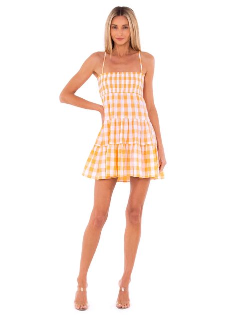 BB Dakota | Flirt A Lot Mini Dress in Mock Orange | FashionPass Mock Orange, University Of Tennessee, Gameday Outfit, Bb Dakota, Pretty Dresses, Tennessee, University, Rompers, Prom