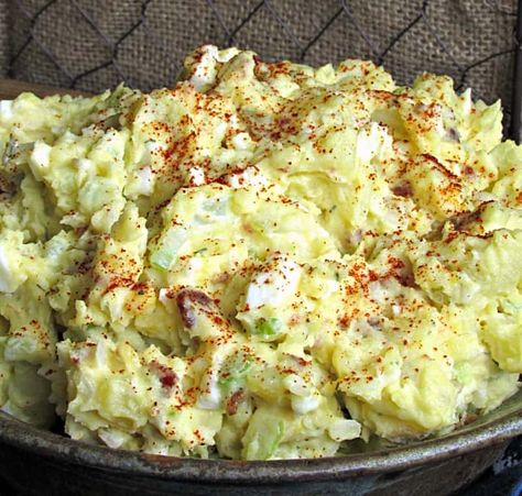 Potato Salad | Fahy Family Recipes Old Fashioned Potato Salad, Best Potato Salad, Cook Potatoes, Southern Style Potato Salad, Homemade Potato Salads, Potato Salad With Egg, Classic Potato Salad, Pickle Juice, Bacon Egg