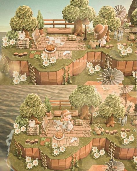 Cottage Core Animal Crossing, Cottagecore Animals, Cottagecore Ideas, Cottagecore Animal Crossing, Motif Acnl, Acnh Cottagecore, Animal Crossing 3ds, Forest Core, Animal Crossing Guide