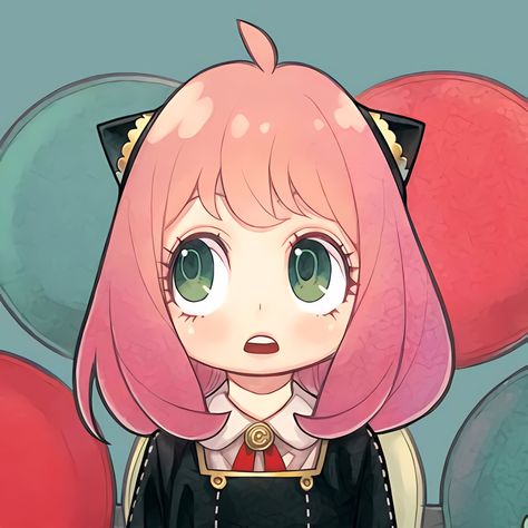 Anya Fanart, Anya Icon, Anya Forger, Spy Family, Cute Art Styles, Otaku Anime, Cute Icons, Anime Chibi, Manga Art