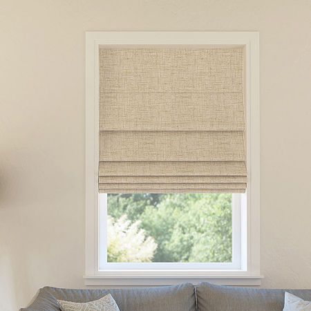 Featuring a subtle linen-like textured fabric, sun zero pryer textured 100% blackout cordless roman shades add sophisticated style and function to windows in any room for your home. Sun zero total blackout technology is laboratory tested to block out 100% of light, reduce outside noise by up to 50%, and decrease energy lost through your windows by up to 45%. Comfort is optimized with thermal properties that help keep summer heat and winter chill out of your home. Best for kids certified cordless Blackout Roman Shades, Blackout Roller Shades, Light Filtering Shades, Fabric Roman Shades, Cordless Roman Shades, Sun Zero, Shade Store, Window Bed, Roman Shade