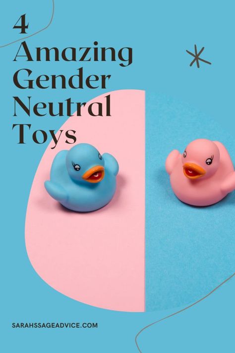 There are many different options for gender neutral toys but here are our favorite four. These gifts are perfect for every child. Gender Neutral Toys, Holiday Activities For Kids, Raising Godly Children, Rainy Day Fun, Bible Study For Kids, Work From Home Business, Learning Letters, Family Parenting, Marriage And Family