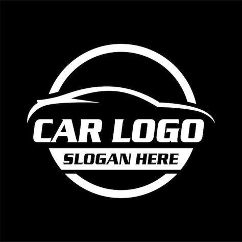 Car auto automotive logo design template... | Premium Vector #Freepik #vector #car-symbol #driving-logo #car-shape #silhouette-logo Car Services Logo, Car Rental Logo Design, Car Symbol, Drive Logo, Car Logo Design, Crossover Cars, Automotive Logo Design, Shape Silhouette, Clean Logo