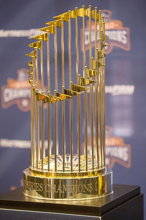 Olympic Trophy, World Series Trophy, Metal Trophy, Sports Trophies, Welding Ideas, Trophy Design, Michael Anthony, Vision Board Manifestation, Jackie Robinson