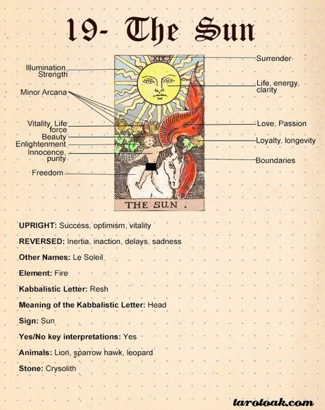 The Sun Tarot Card Meaning | Tarot Oak The Sun Tarot Meaning, Sun Card Tarot, Sun Tarot Card Meaning, Tarot Cards Sun, Tarot Card Meanings Cheat Sheets, The Sun Card, Kartu Tarot, Sun Tarot Card, Tarot Interpretation