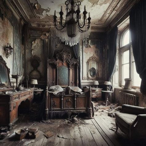 Abandoned Houses Interior, Abandoned Bedroom, Houses Interior, Dark Bedroom, Abandoned Houses, Content Creator, Belgium, Follow Me, Photo And Video