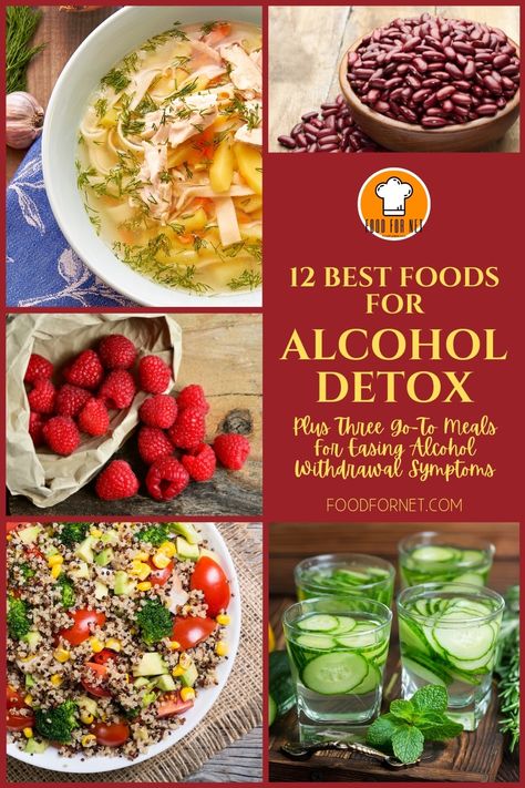 Best Detox Foods, Alcohol Withdrawal Symptoms, Detoxifying Food, Alcohol Withdrawal, Recovery Food, Best Alcohol, Healthy Eating Diets, Smoothie Detox, Alcohol Detox