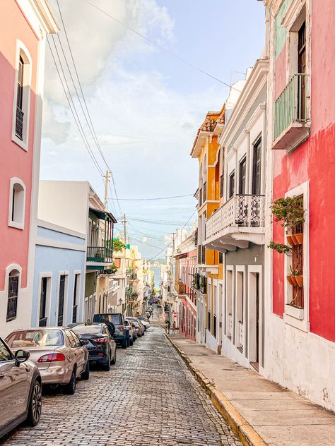 Here's the perfect one day San Juan, Puerto Ricoitinerary! Includes the best things to do in San Juan, Puerto Rico (including Old San Juan)a the best food, where to stay, and more. There's tons of super helpful tips in this San Juan, Puerto Rico travel guide so you can plan the perfect San Juan, Puerto Rico trip! Puerto Rico Itinerary, Puerto Rico Travel Guide, Colonial Facade, Puerto Rican Coffee, Casablanca Hotel, Puerto Rico Travel, Puerto Rico Trip, Puerto Rico Vacation, Beach Towns