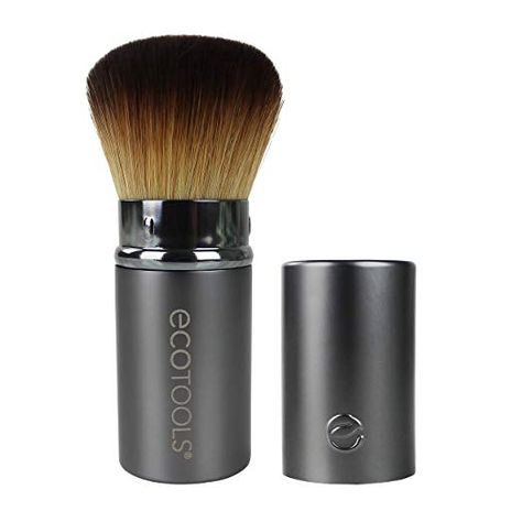 Made with cruelty-free synthetic bristles, this versatile makeup brush is the perfect travel size & is best with powders & bronzers. Brush For Foundation, Travel Size Makeup Brushes, Carry On Makeup, Best Powder Foundation, Bamboo Makeup Brushes, Bamboo Makeup, Cheap Makeup Brushes, Travel Size Makeup, Best Powder