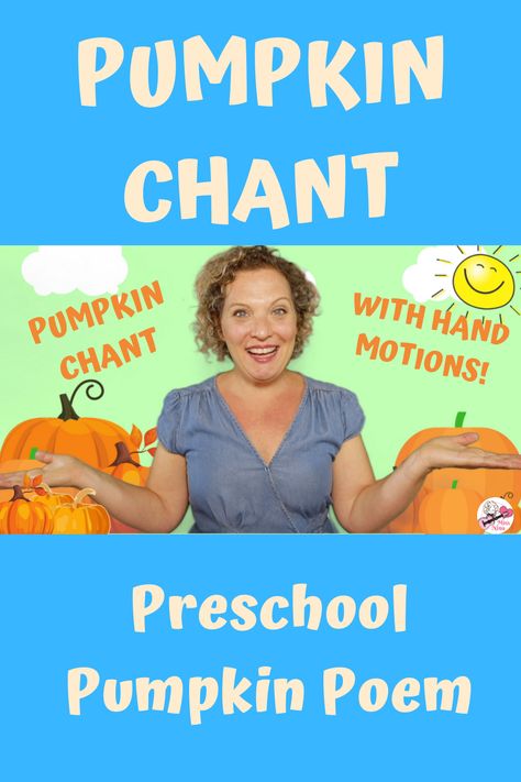 Pumpkin Stories Preschool, Pumpkin For Preschool, October Music And Movement, Pumpkin Circle Time Songs, Circle Time Halloween Activities, I’m A Little Pumpkin Song, Pumpkin Circle Time Activities Preschool, Pumpkin Music And Movement, I'm A Little Pumpkin Song