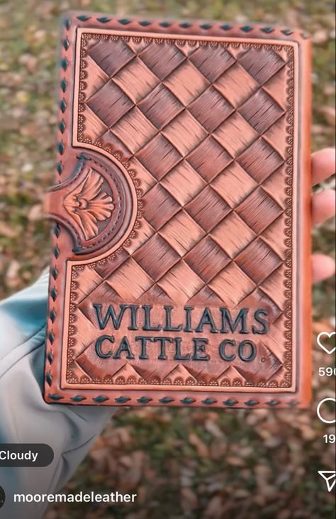 Tooled Leather Checkbook Cover, Leather Checkbook Cover, Handmade Leather Work, Custom Leather Work, Leather Book Covers, Leather Folder, Leather Notebook Cover, Leather Planner, Leather Working Patterns