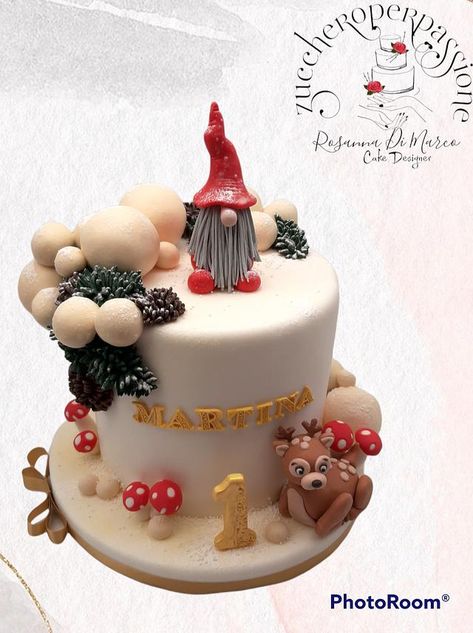 Gonk Birthday Cakes, Gnome Cakes, Gnome Cake, Birthday Gnome, Dummy Cake, Cute Baking, Christmas Cakes, Happy Birthday Cakes, Creative Cakes