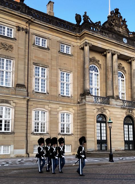 Amalienborg palace, Copenhagan, Denmark Amalienborg Palace, Danish Royalty, Royal Residence, Border Collies, Copenhagen Denmark, Family Trip, Border Collie, Us Travel, Family Travel