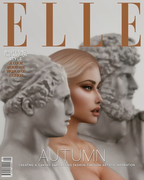 Sims 4 Magazine Cover, Sims 4 Prada, The Sims 4 Pose, Sims Stories, Pelo Sims, Sims House Plans, Vogue Covers, Sims House, Sims Mods