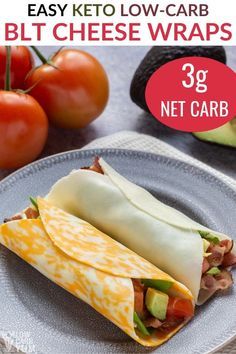 Keto Blt, Keto Sandwiches, Blt Sandwiches, Cheese Wraps, Medicine Tips, Blt Sandwich, Cheese Wrap, Keto Cheese, Recetas Keto