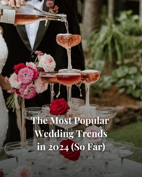 Wedding trends in 2024 are all about unforgettable experiences and relaxed vibes. ⁠
⁠
From intimate gatherings to extravagant after-parties and gourmet dining experiences, couples are embracing creativity like never before. ⁠
⁠
Dive into the top trends shaping weddings this year. 🥂🌟 Wedding Trends 2024, Canoes, Classy Wedding, Popular Wedding, Anything Is Possible, Trends 2024, Wedding Trends, Fun Wedding, Dining Experiences