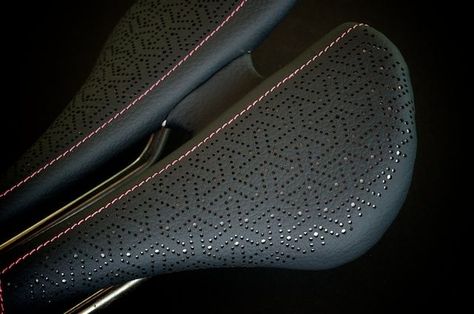 DesignLed Bicycle Saddles, Leather Bicycle, Cmf Design, Motifs Textiles, Bike Saddle, Id Design, Bicycle Components, Leather Bar, Material Textures