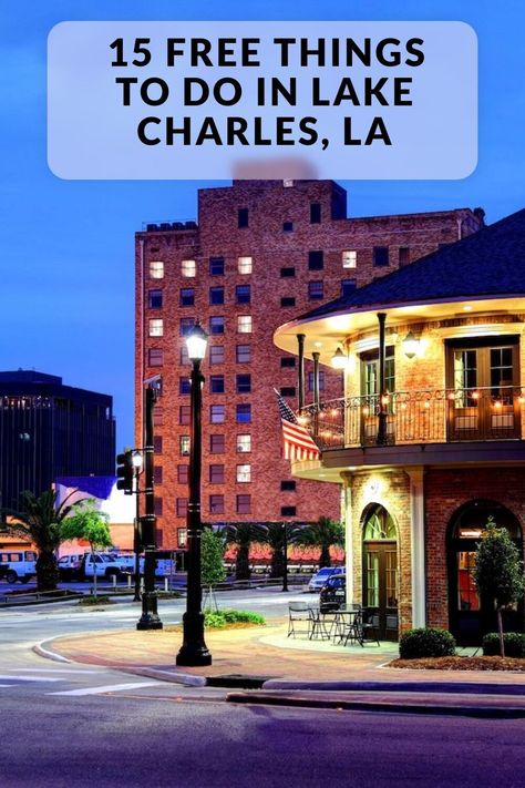 Discover the best free things to do in Lake Charles, LA. Including Lake Charles North Beach, Riverside Park, Lakefront Promenade and more. Lake Charles Louisiana Things To Do, Lake Charles Louisiana, Lake Monsters, Lake Shore Drive, Millennium Park, Riverside Park, Lake Charles, North Beach, Free Things To Do