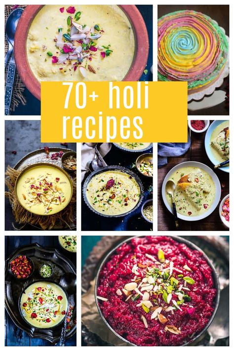 Holi Snacks Ideas, Holi Food Ideas, Holi Ideas Indian, Holi Menu Ideas, Holi Party Ideas, Holi Recipes Indian, Holi Snacks, Holi Special Recipes, Holi Food