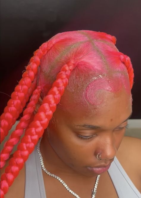 Hair Thread, Black Girls Hairstyles Weave, Pink Hairstyles, Jumbo Knotless, December Hair, Waves Haircut, Finger Wave Hair, Frontal Wig Hairstyles, Classic Hairstyles