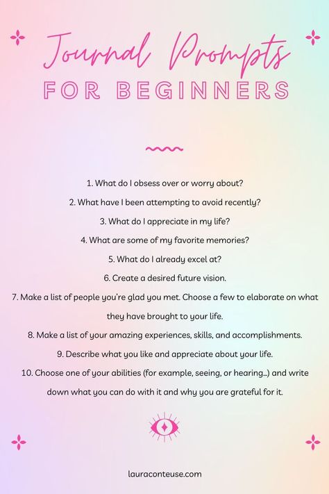 a pin for a blog post that talks about Journal Prompts for Beginners Journaling Ideas Beginners, Best Ways To Journal, How Do I Start Journaling, Start Journaling Ideas, Journal Ideas What To Write, Journal Prompts To Start Journaling, Goals To Write In Journal, Tips For Journaling Writing, Journal Ideas How To Start