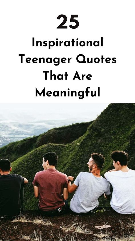 Fuel the path to a brighter future by reading these inspirational teenager quotes that will ignite motivation to achieve goals. #teenagerquotes Every Teenagers, Achieve Goals, Teenager Quotes, Chase Your Dreams, Achieving Goals, Navigating Life, The List, Personal Growth, Fuel