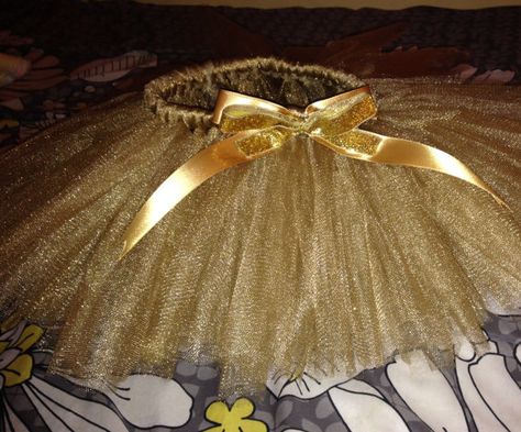 Shimmer Antique Gold Tutu & Bow for your by PrettyPrincessTutu1 Gold Tutu, Antique Gold, Flower Girl Dresses, Girls Dresses, Ships, Wedding Dress, Collage, Dresses, Gold