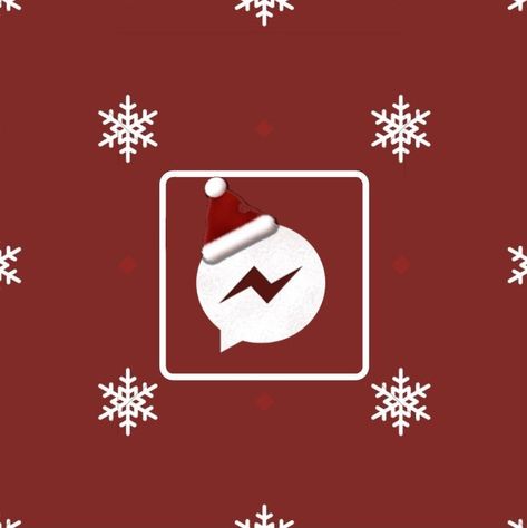 Christmas Messenger Icon, Christmas Photos App Icon, Pink Christmas Iphone Wallpaper, Xmas Icons, Winter Logo, Messenger Icon, Christmas App Icons, Holiday Iphone Wallpaper, Christmas Wallpaper Iphone Cute